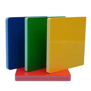 Polyvinyl Chloride Black Color PVC Foam board for engraving