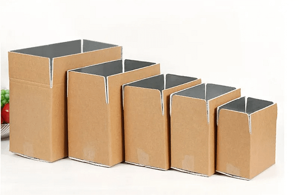Strong pressure resistance cold chain insulation foam box for food packing
