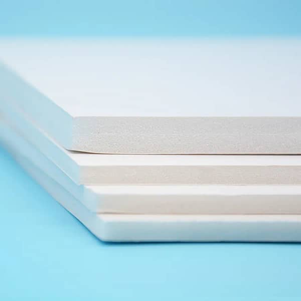 5mm white black paper face foam core board for printing and display
