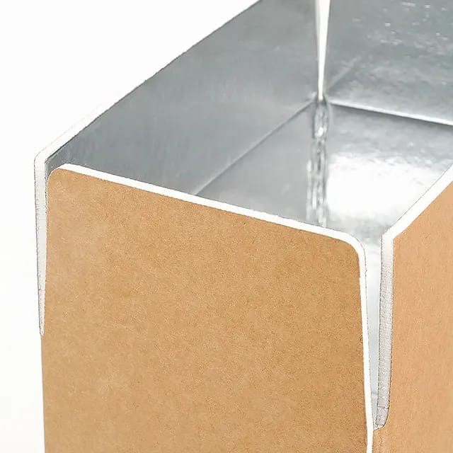 Aluminum foil foam folding foam box thermal insulated box for food packing