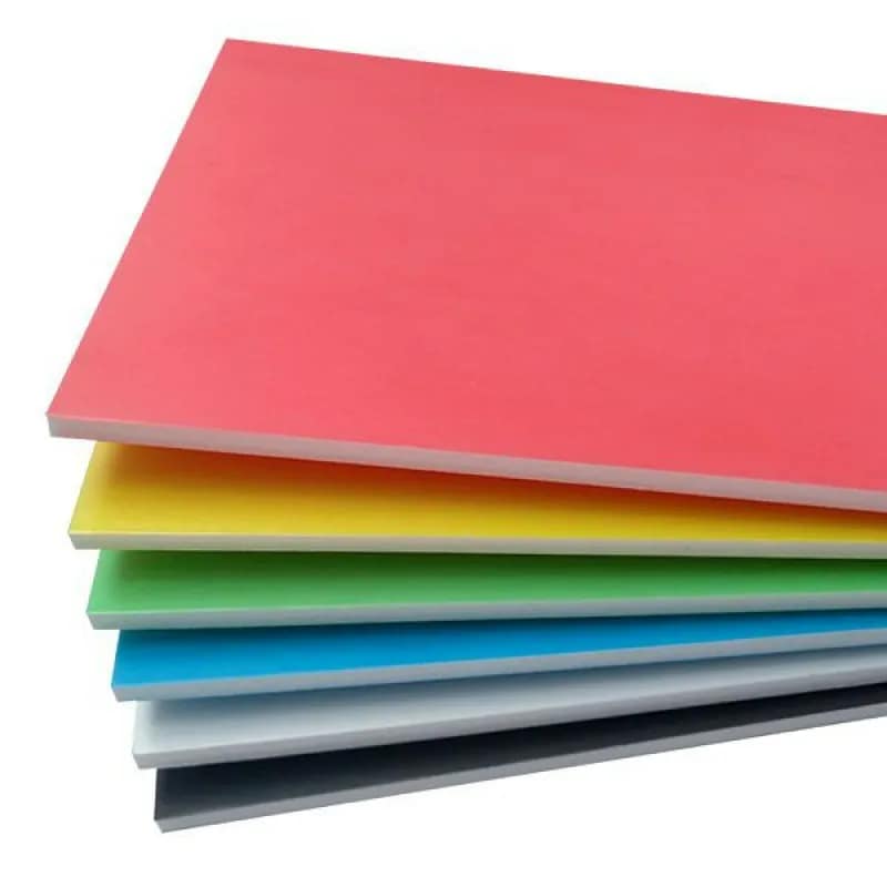5mm cut size color foam board for rc planes or stationery